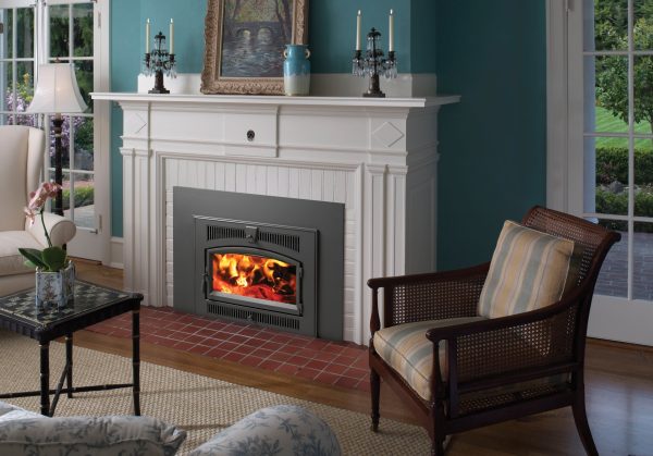 Medium Flush Wood Hybrid-Fyre® Arched