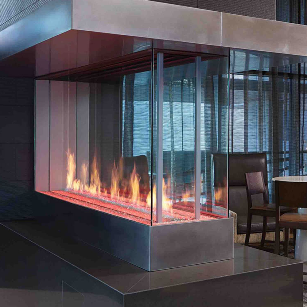 Pier Linear Gas Fireplace