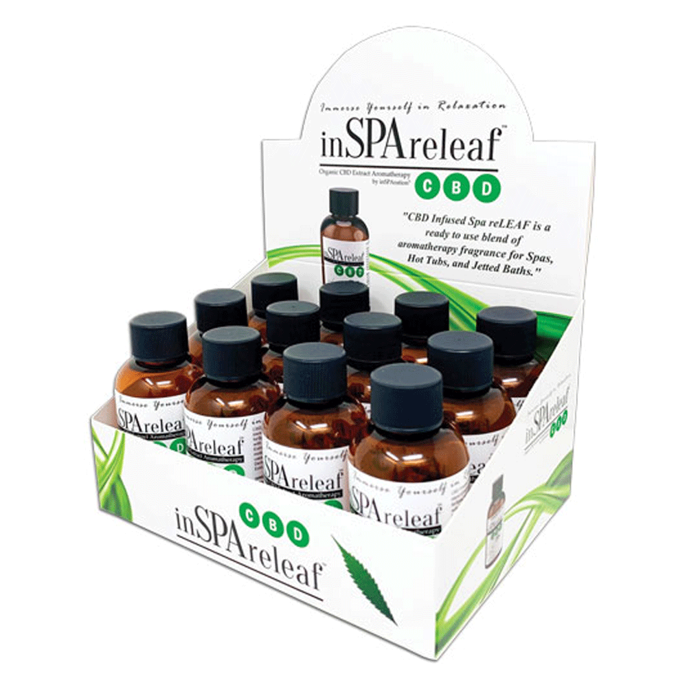 inSPAreleaf CBD Aromatherapy 2oz Liquid 200mg (12pk)