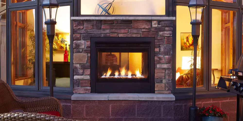 Twilight Modern Gas Fireplace