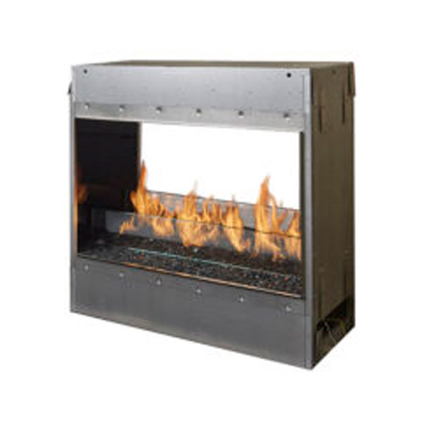 4024 Outdoor Linear Fireplace See-Thru