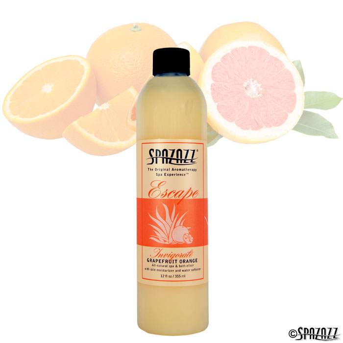 ESCAPE GRAPEFRUIT ORANGE (INVIGORATE) AROMATHERAPY ELIXIR 12OZ BOTTLE