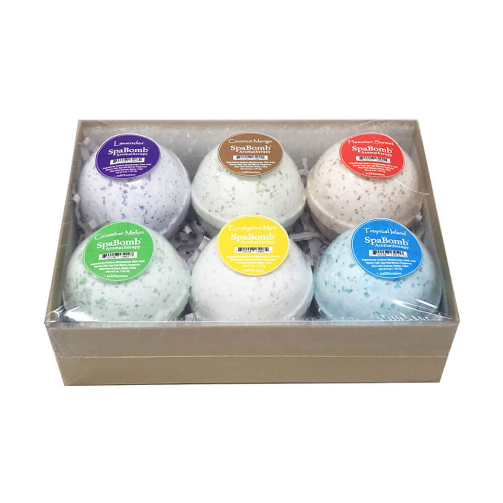 SpaBomb 6pk Gift Box 4/cs